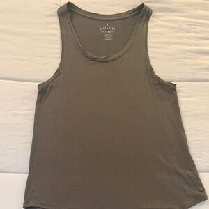 American Eagle Outfitters Green Tank Top